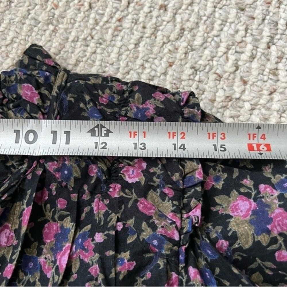 FREE PEOPLE Black Floral Blouse - Picture 7 of 13